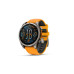 Умные часы Garmin fenix 8 – 47 mm, Titanium with Spark Orange/Graphite Silicone Band