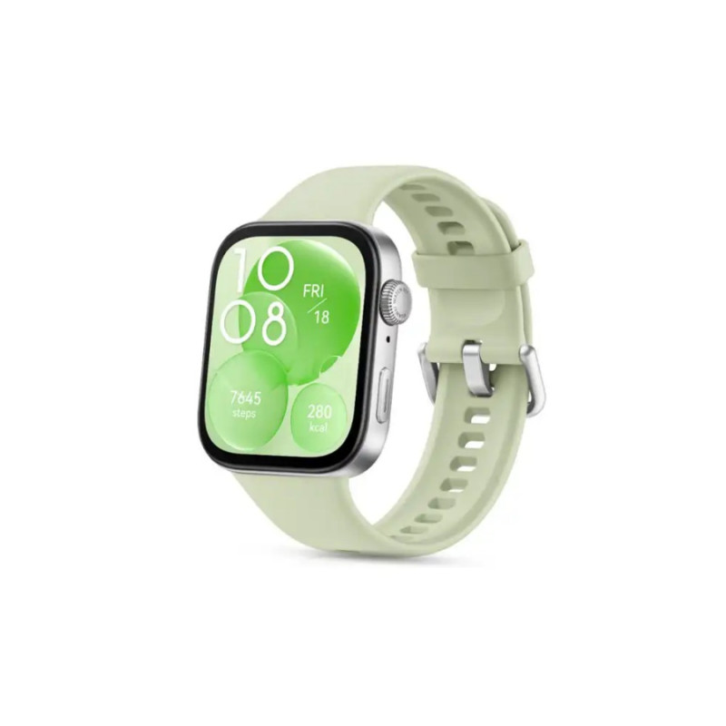 Умные часы Huawei Watch Fit 3, Green Fluoroelastomer Strap