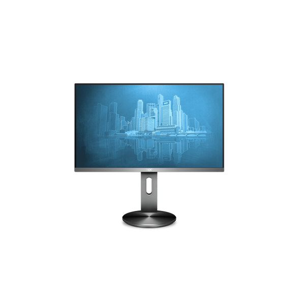 Монитор AOC I2490PXQU/BT, Black/Silver