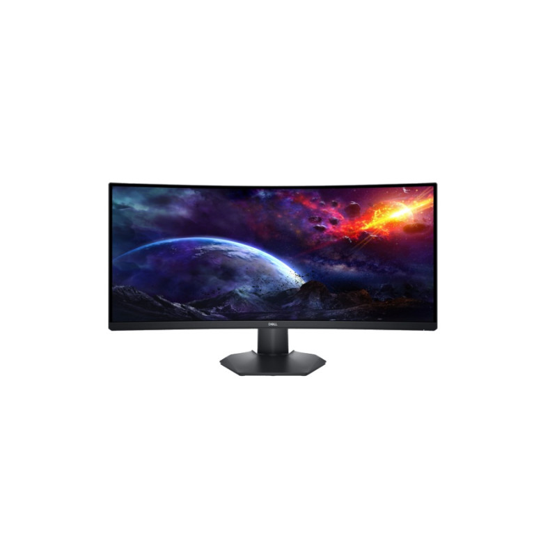 Monitor Dell S3422DWG, Curved, Black