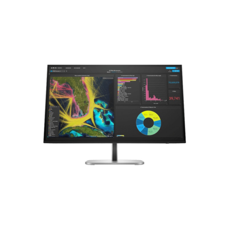 Монитор HP S5 Pro 527pu, Black/Silver