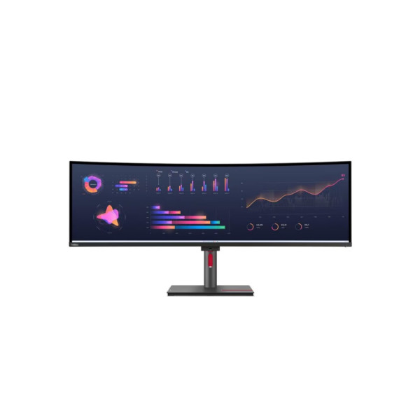 Монитор Lenovo ThinkVision P49W-30, Curved, Black/Grey