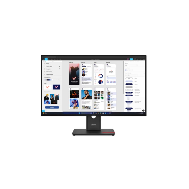 Monitor Lenovo ThinkVision T32UD-40, Black