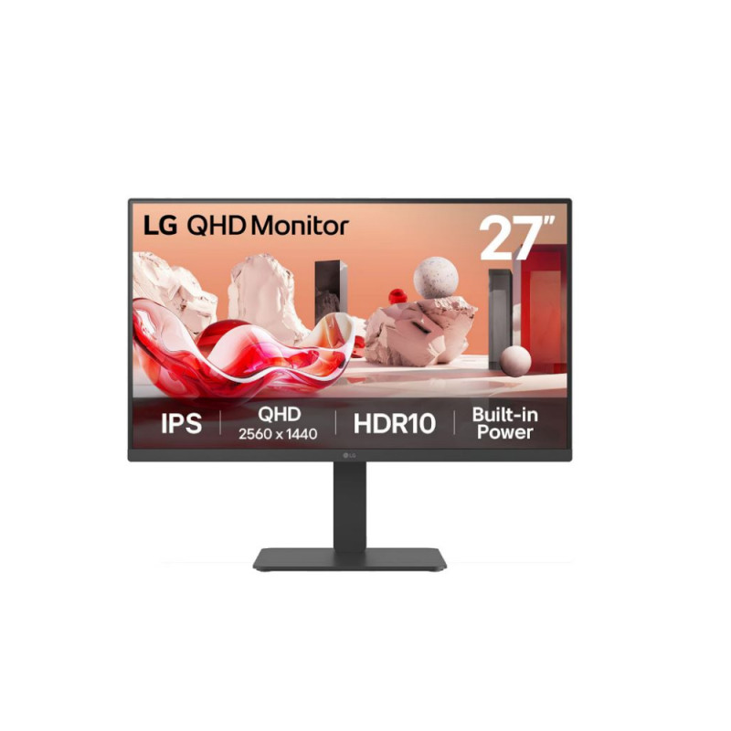 Monitor LG 27BA45QB-B, Black