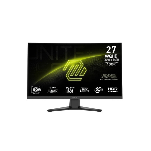 Монитор MSI MAG 275CQF E18, Curved, Black