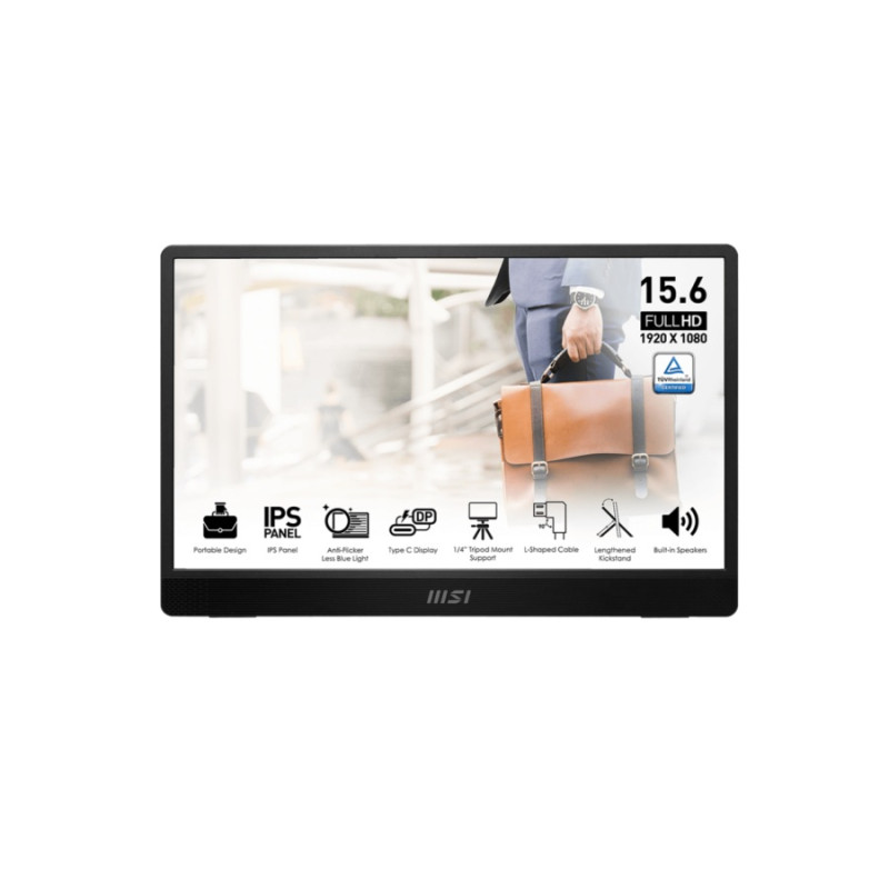 Монитор MSI PRO MP161 E2U, Black