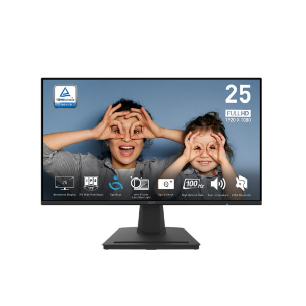 Монитор MSI PRO MP252, Black