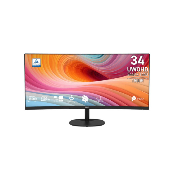 Монитор MSI Pro MP341CQ E12, Curved, Black