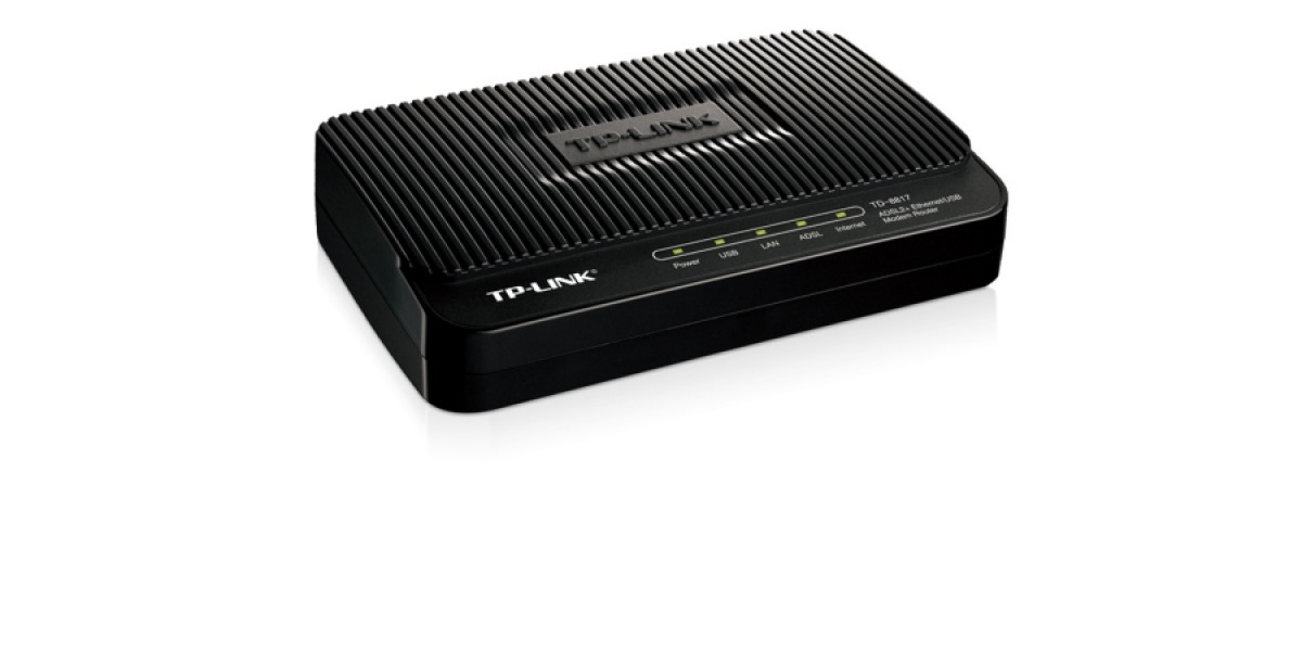 Modem Wireless Router ADSL+Modem TP-Link TD-8817 pe