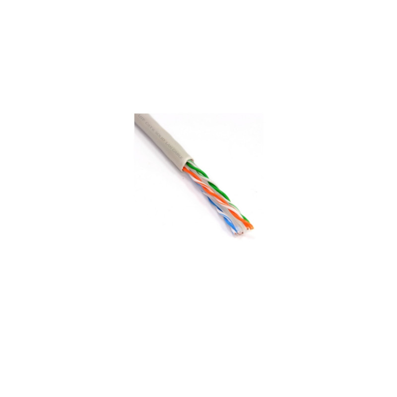 Кабель FTP кат.5E APC Electronic 24awg 4X2X1/0,52, CCA, сплошной серый, 305м