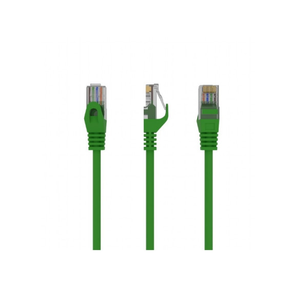 Patch Cord Cat.6U Cablexpert PP6U-0.25M/G, Green