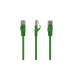 Патч-корд Cat.6U 0,25 м, зеленый, PP6U-0,25M/G, Cablexpert, многожильный неэкранированный