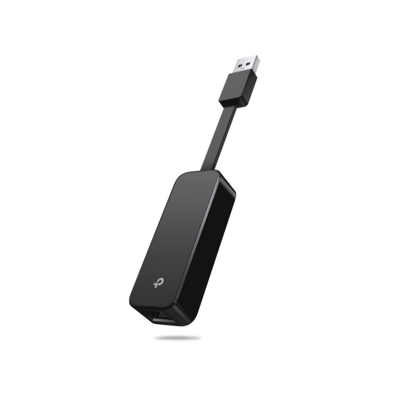 TP-Link UE305, USB3.0 Gigabit LAN adapter, USB3.0 to RJ-45 LAN Connector, Black
