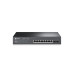 8-портовый гигабитный интеллектуальный PoE-коммутатор, TP-LINK "TL-SG2210MP", с 2 слотами SFP, стальной корпус, бюджетный вариант 150 Вт