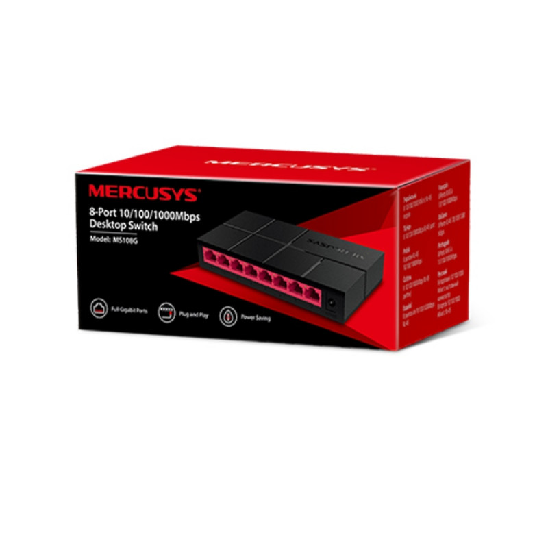 Коммутатор Mercusys MS108G