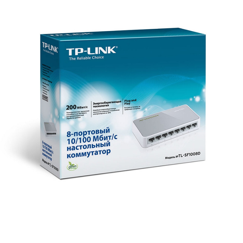 Коммутатор TP-Link TL-SF1008D