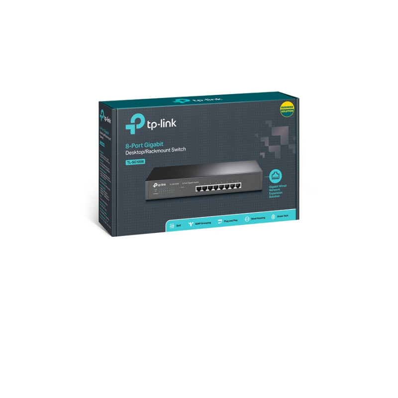 Коммутатор TP-Link TL-SG1008