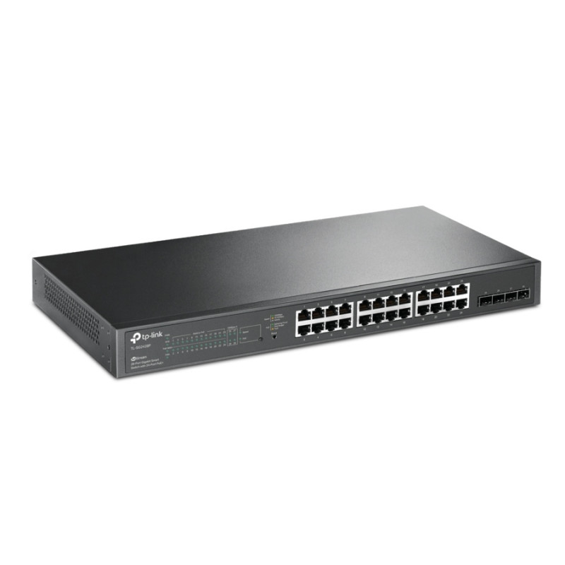 TP-Link TL-SG2428P, 24-портовый гигабитный интеллектуальный коммутатор POE+