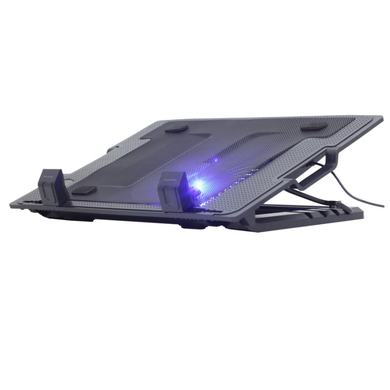 Охлаждающая подставка Gembird NBS-1F17T-01, Black