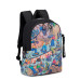 Рюкзак для ноутбука Rivacase 5420, 12L Skaters, Black