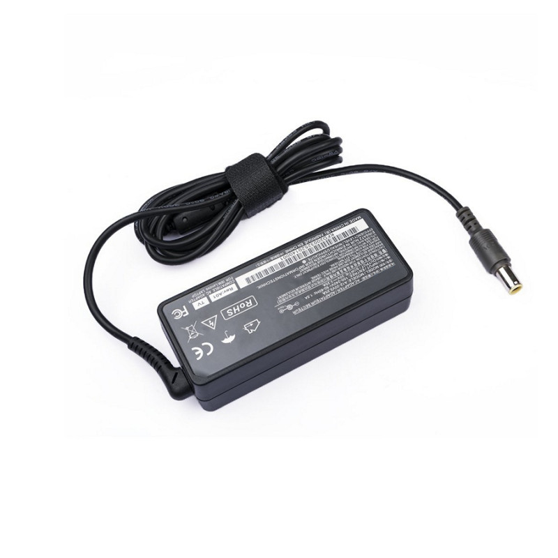 AC Adapter Charger For Lenovo 20V-3.25A (65W) Square DC Jack Original