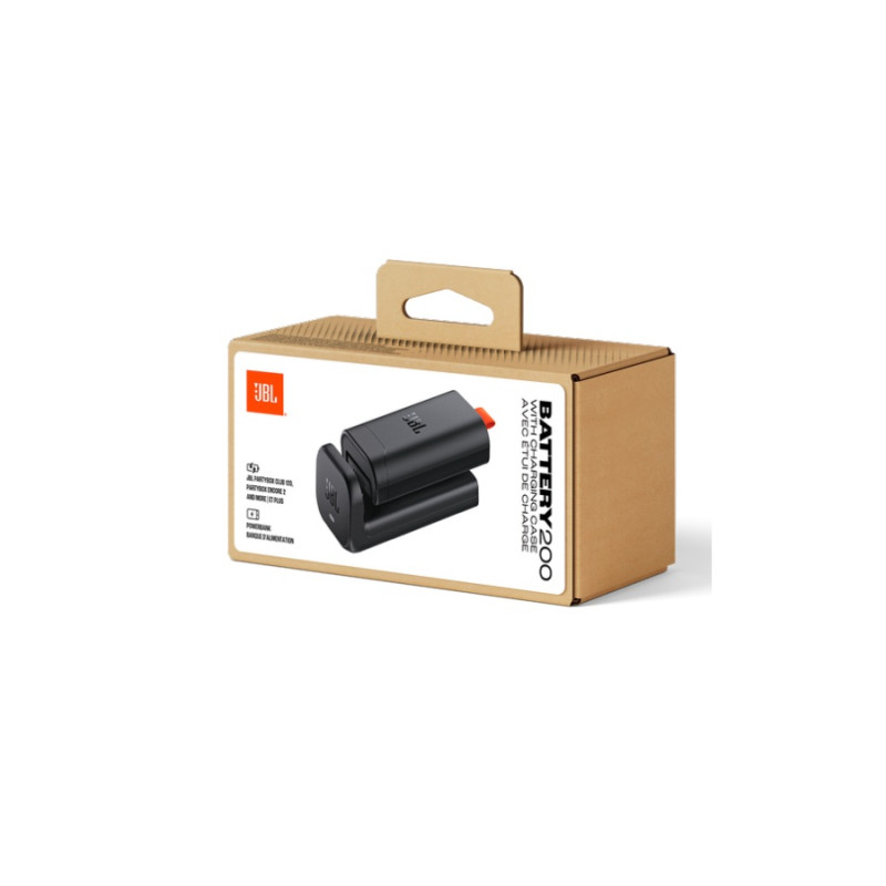 JBL Battery 200 with charging case for Partybox Club 120, Black