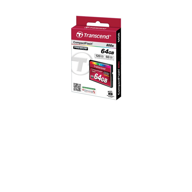 64GB CompactFlash Card Transcend TS64GCF800