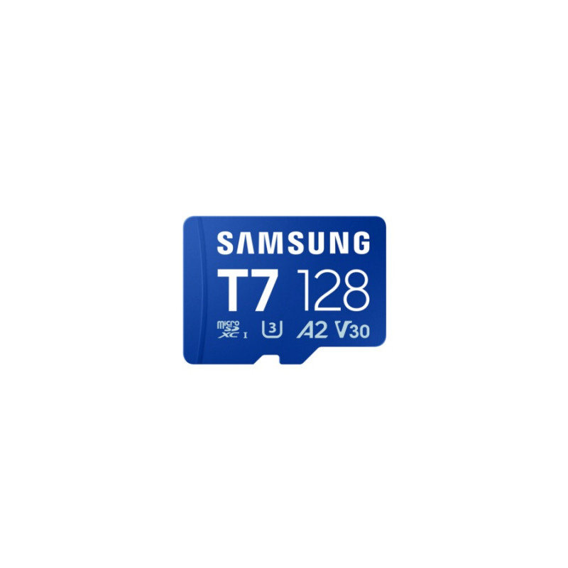 Card de memorie MicroSD 128 GB Samsung T7 MB-MB128T/WW, (Class 10) UHS-I (U3) A2 V30