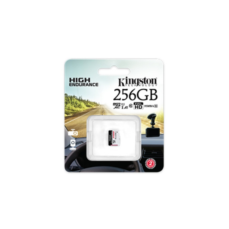 Карта памяти MicroSD 256GB Kingston High-Endurance