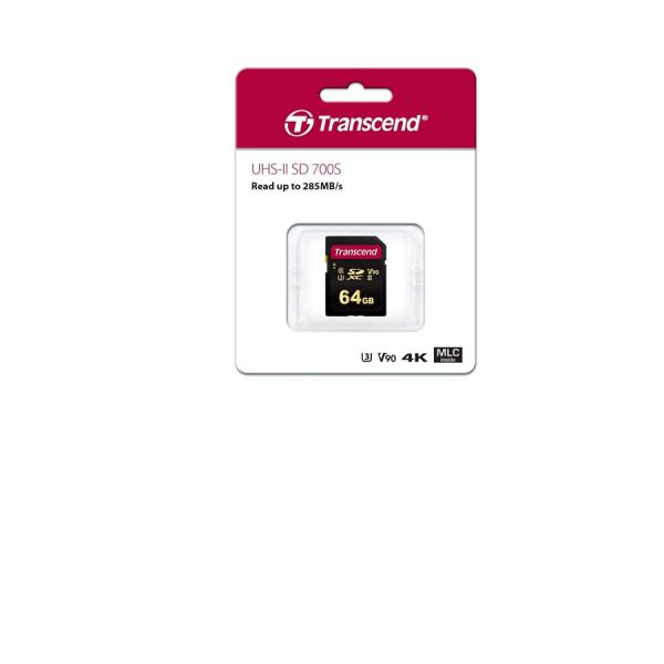 Карта памяти SD 64 GB Transcend TS64GSDC700S