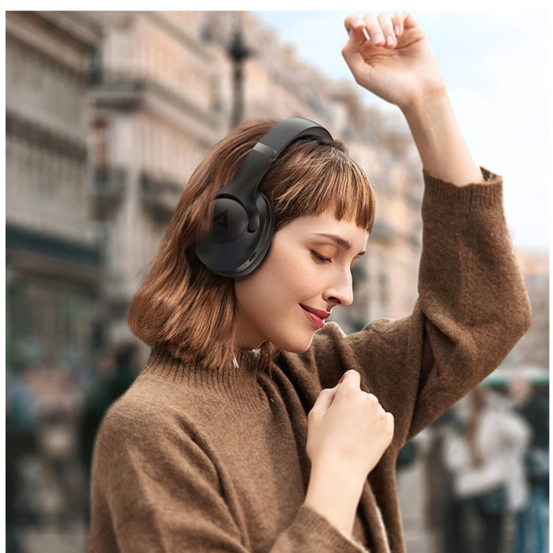 Casti Acefast H4 Bluetooth 5.3, Black