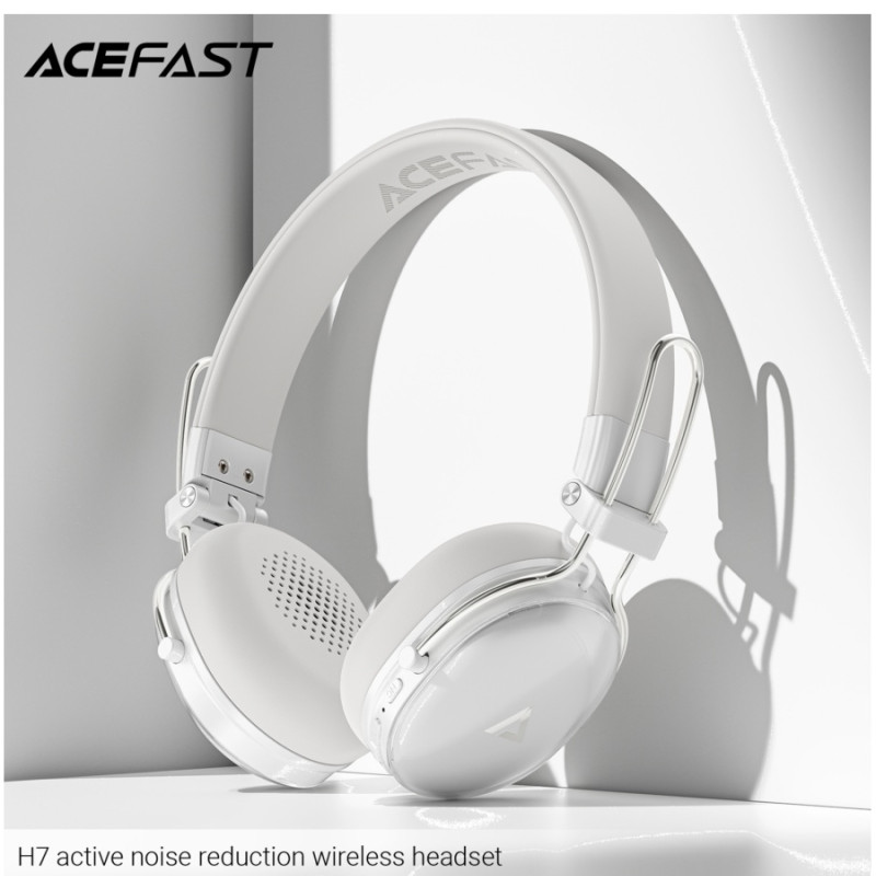 Наушники Acefast H7 Bluetooth 5.3, Pearl White