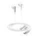 Наушники Acefast L3, USB-C wired earphones with mic, 1.2m, White