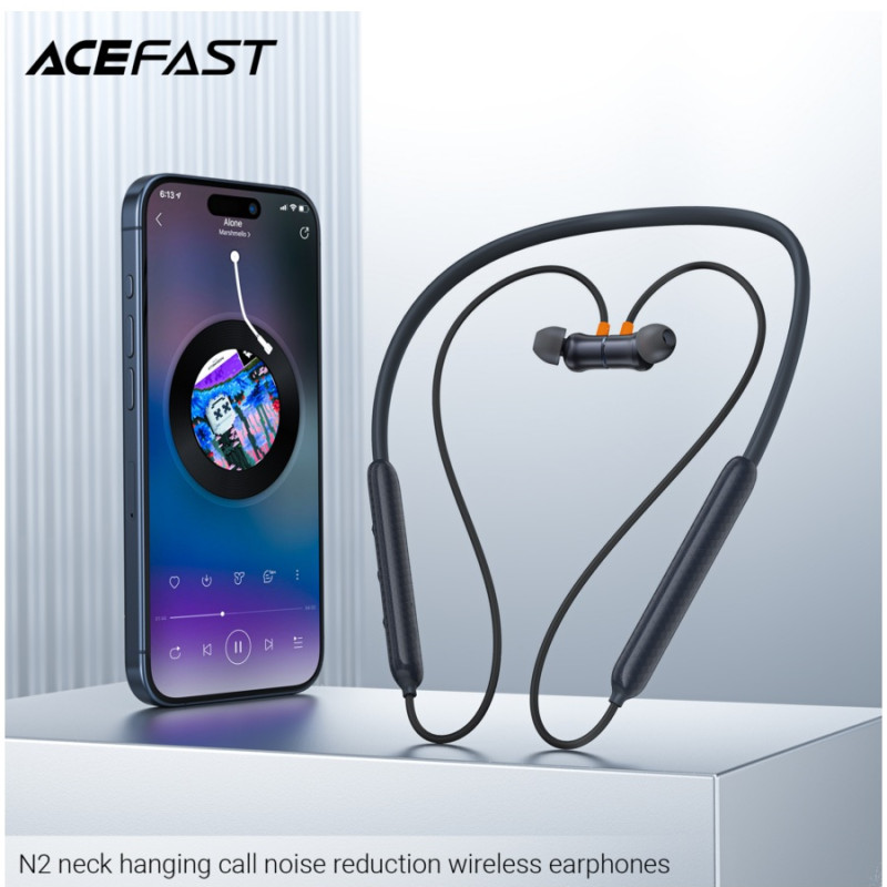 Наушники Acefast N2 Bluetooth 5.3, Navy Blue