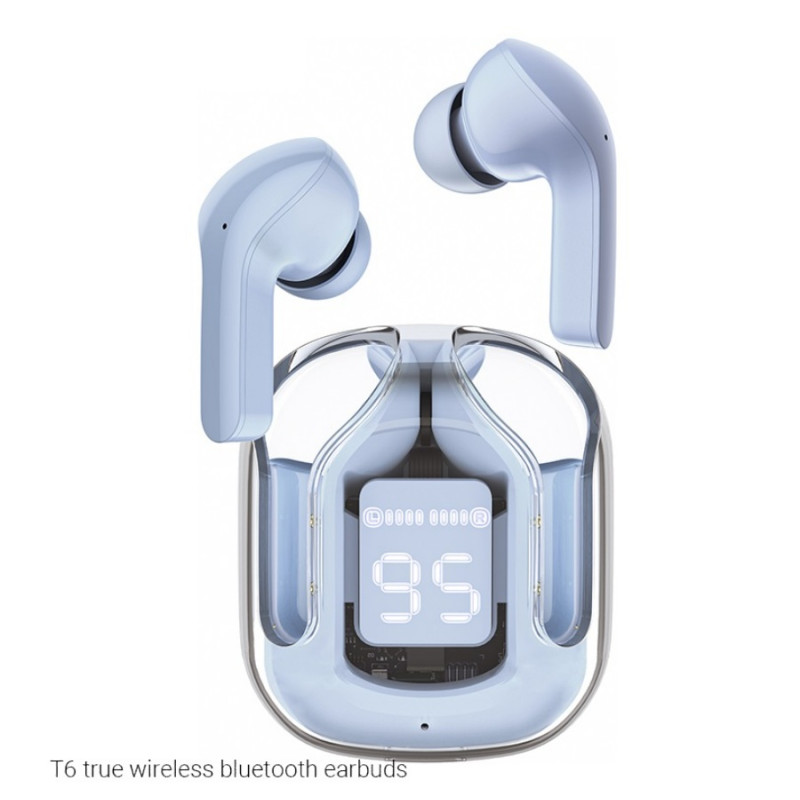 Наушники Acefast T6 Bluetooth 5.3, Ice Blue
