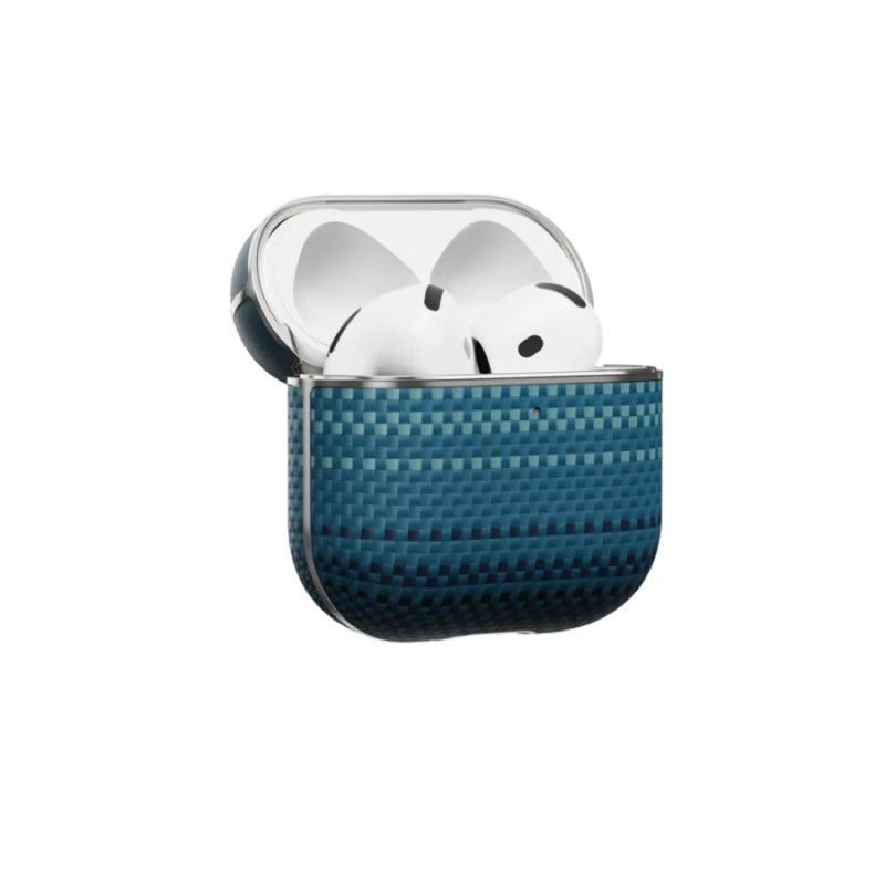 PITAKA Aramid Fiber Magnetic Case for AirPods 4, Moonrise