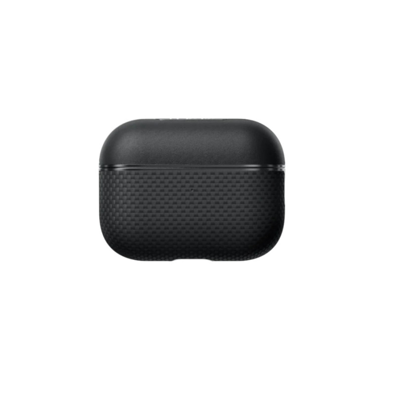 PITAKA Aramid Fiber Magnetic Case for AirPods Pro 2, Black/Gray