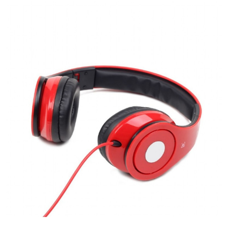 Наушники Gembird MHS-DTW-R Detroit, Red