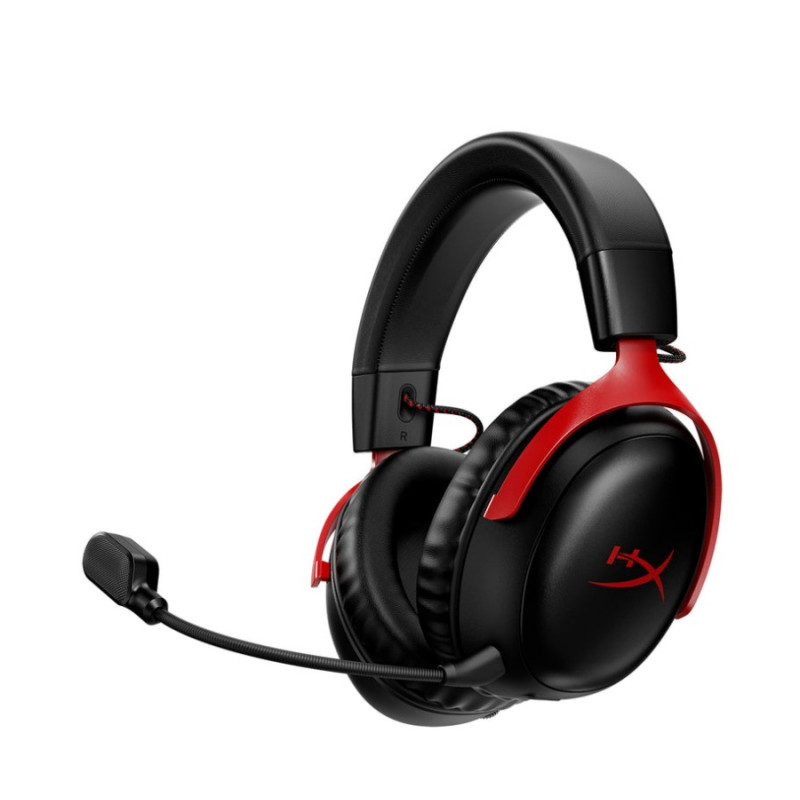 Комплект Gaming 5, наушники HyperX Cloud III, черный/красный + мышь HyperX Pulsefire Haste 2 Core, черный