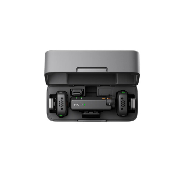 Microfon DJI MIC Mini Kit Microphone Wireless (2TX, 1RX), 2xMicrophones, 1xReceiver, 1xCharger