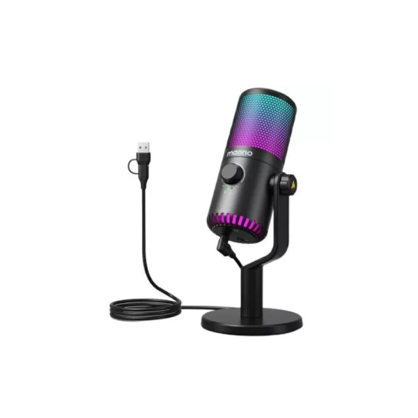 Microfon Maono DM30RGB, Black