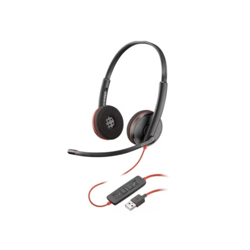 Casti Plantronics Blackwire C3220 (209745-101), Black
