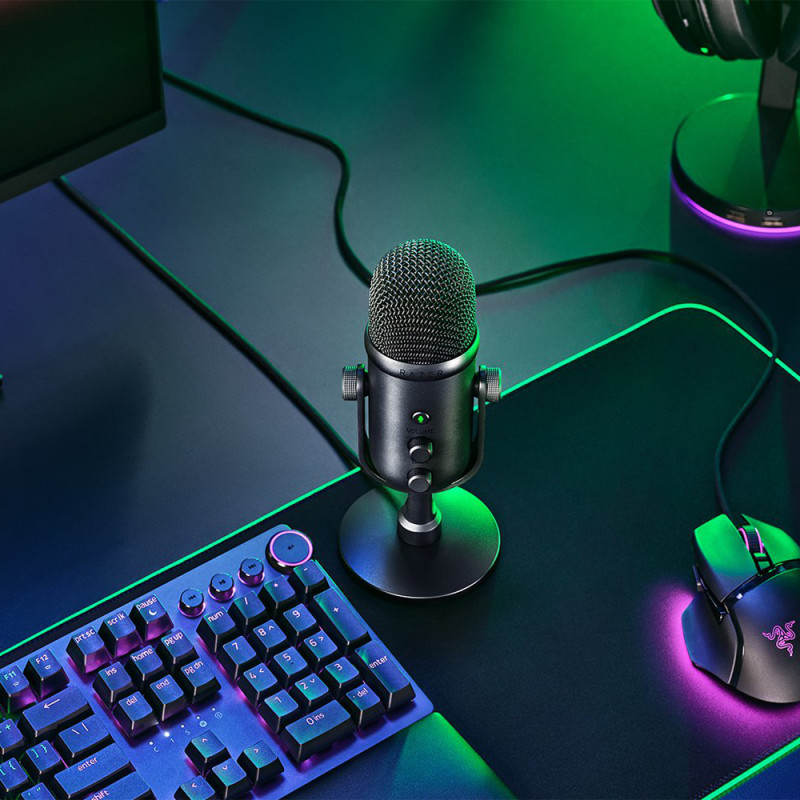 Микрофон Razer Seiren V2 Pro, Black