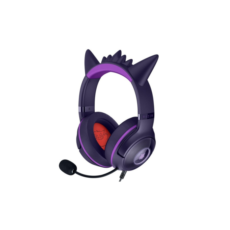 Наушники Razer Kraken Kitty V2, Pokemon Gengar Edition