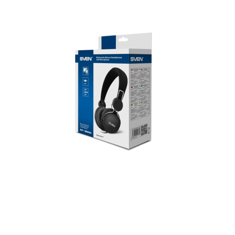 Наушники Sven AP-320M, Black