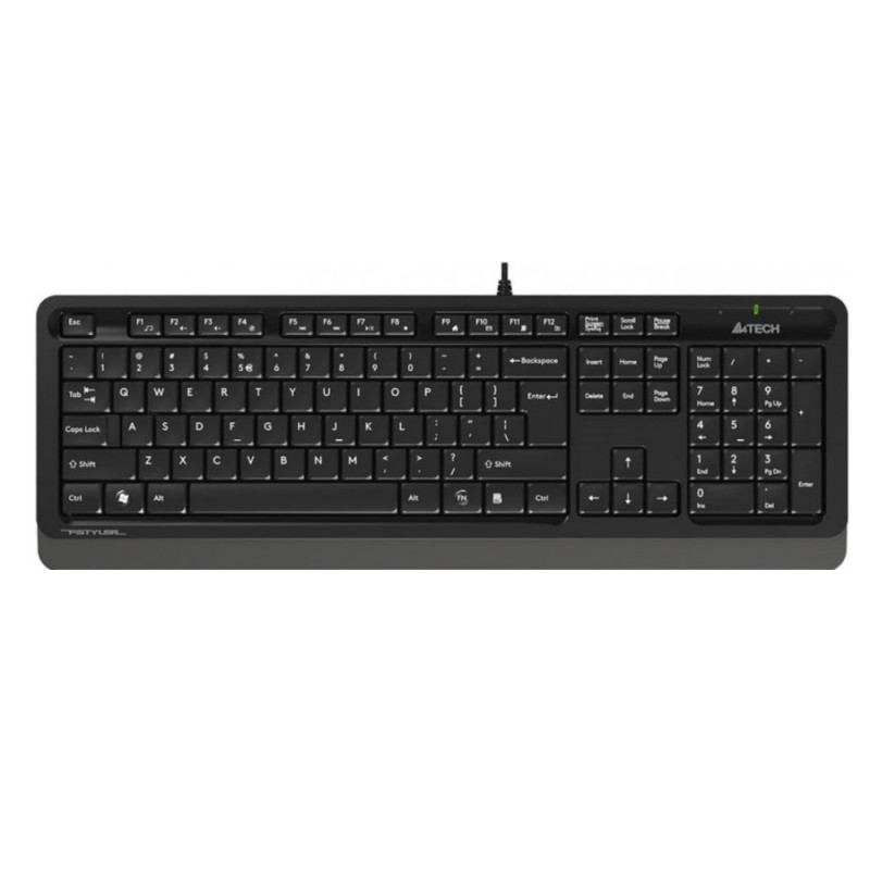 Клавиатура A4Tech FK10, Black/Grey