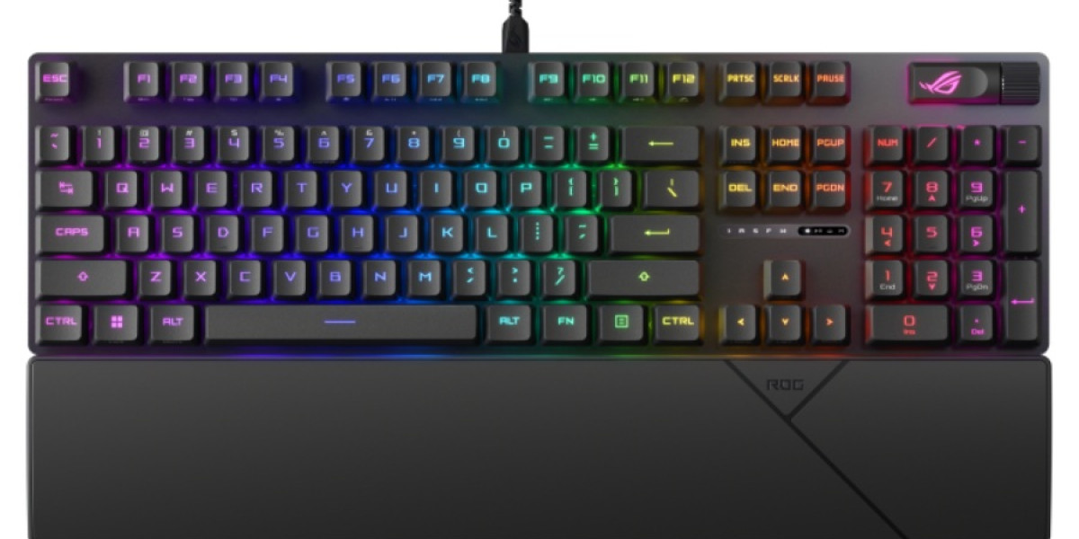 Keyboard Asus ROG Strix Scope II RX, Black, 215157 | Confort și ...