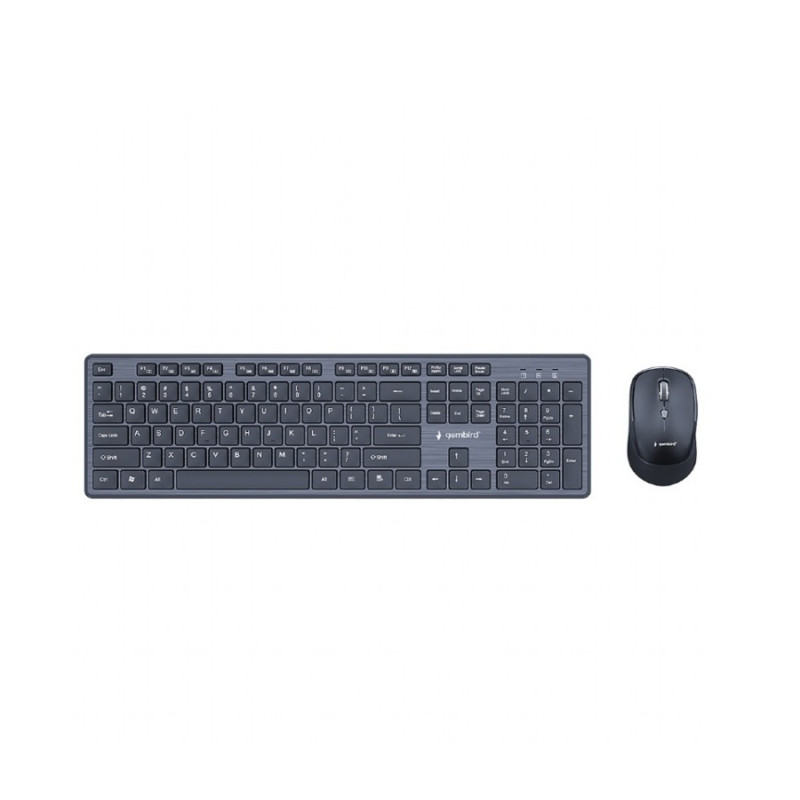 Клавиатура Gembird KBS-WCH-04-RU, EN/RU, Black