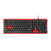 Клавиатура Genesis Rhod 110, Red, NKG-0939