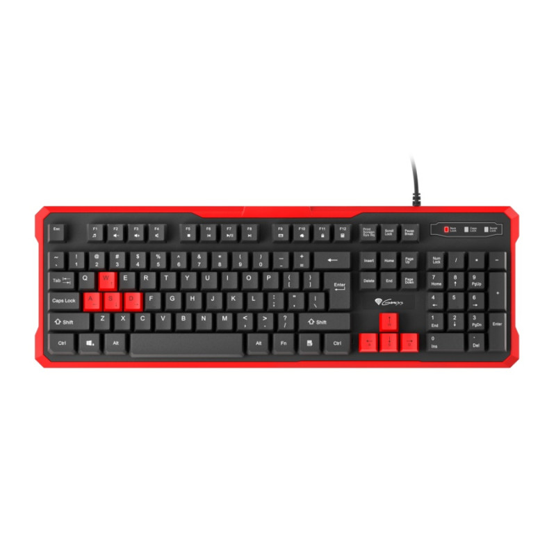 Клавиатура Genesis Rhod 110, Red, NKG-0939